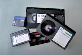 多種ビデオテープ